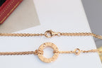 TimiLOVE NECKLACE ADJUSTABLE ROSE GOLD 2 DIAMOND