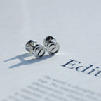 TimiLOVE EARRINGS SILVER 10MM
