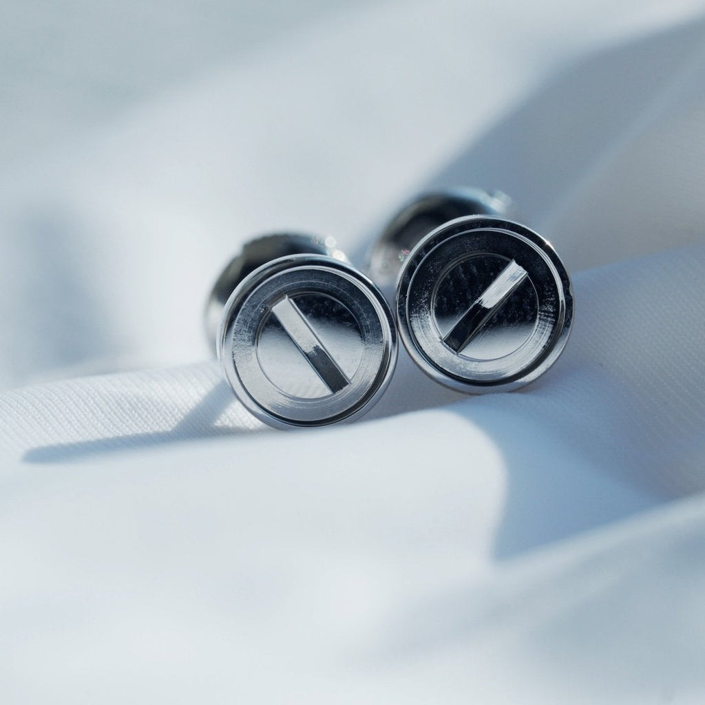 TimiLOVE EARRINGS SILVER 10MM