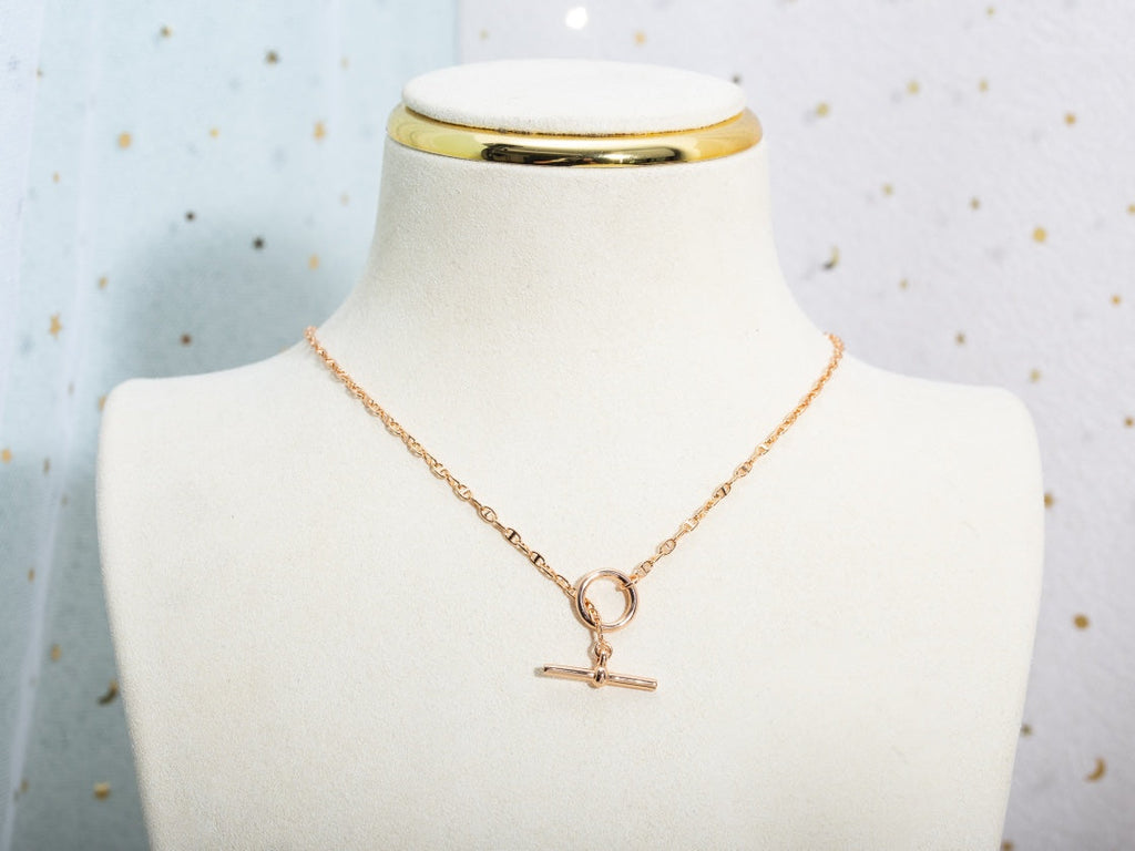 TimiECHAPPEE NECKLACE PINK GOLD