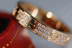 TimiLOVE RING 3.6MM DIAMOND PAVED