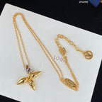 TimiLOUISETTE PEDANT GOLD NECKLACE