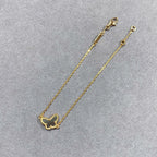 ¡®Timi¡¯BUTTERFLY DARK MOP BUTTERFLY BRACELET