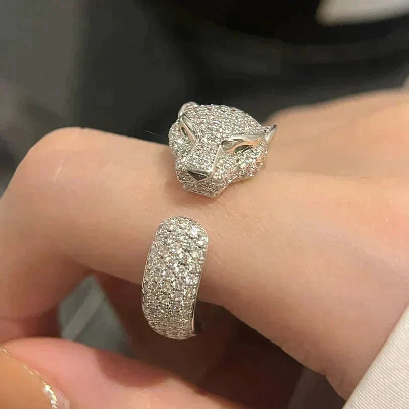 TimiPANTHERE 5.5MM ALL DIAMOND RING