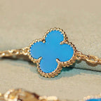 TimiCLOVER 20 MOTIFS TURQUOISE GOLD