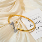 TimiVOLTE UPSITE DOWN GOLD DIAMOND BRACELET