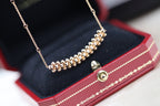 TimiCLASH PINK GOLD NECKLACE
