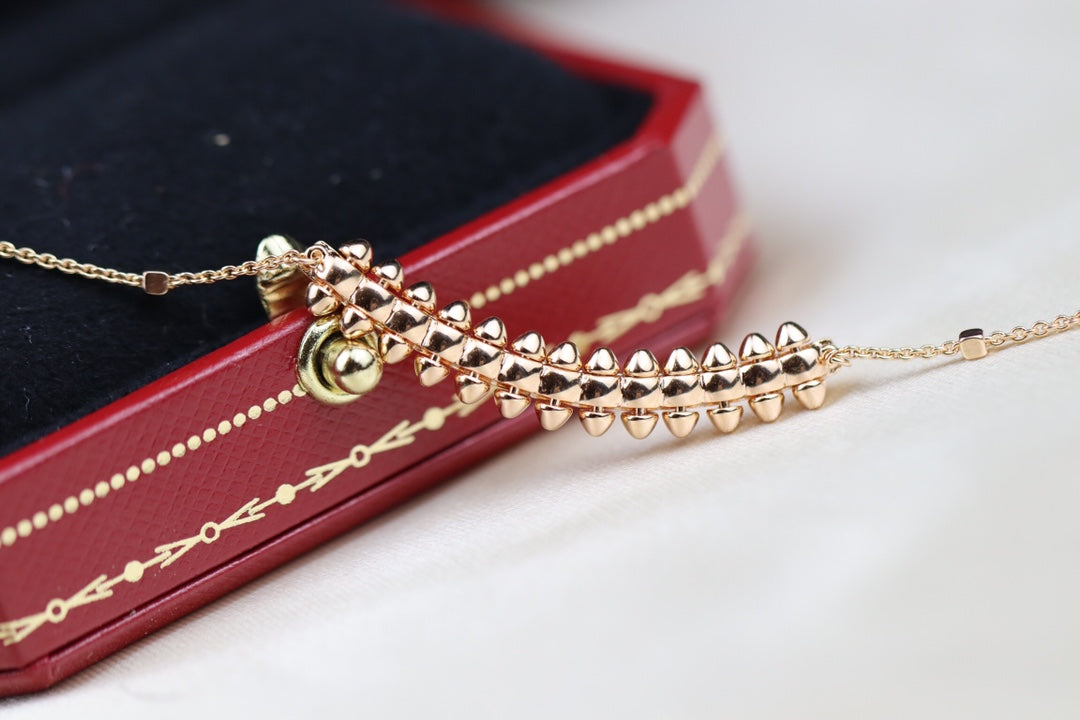 TimiCLASH PINK GOLD NECKLACE