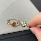TimiSUN 1 DIAMOND PINK MOP RING