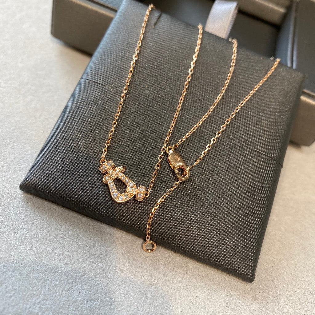 TimiFORCE 10 DIAMOND PINK GOLD NECKLACE MINI MODEL