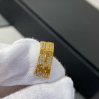 TimiLOVE DIAMOND GOLD HOOP EARRINGS