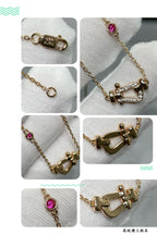 TimiFORCE 10 DIAMOND PINK GOLD NECKLACE