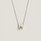 TimiHM CLIC YELLOW ENAMEL GOLD NECKLACE
