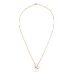 TimiBUTTERFLY MOP DIAMOND NECKLACE