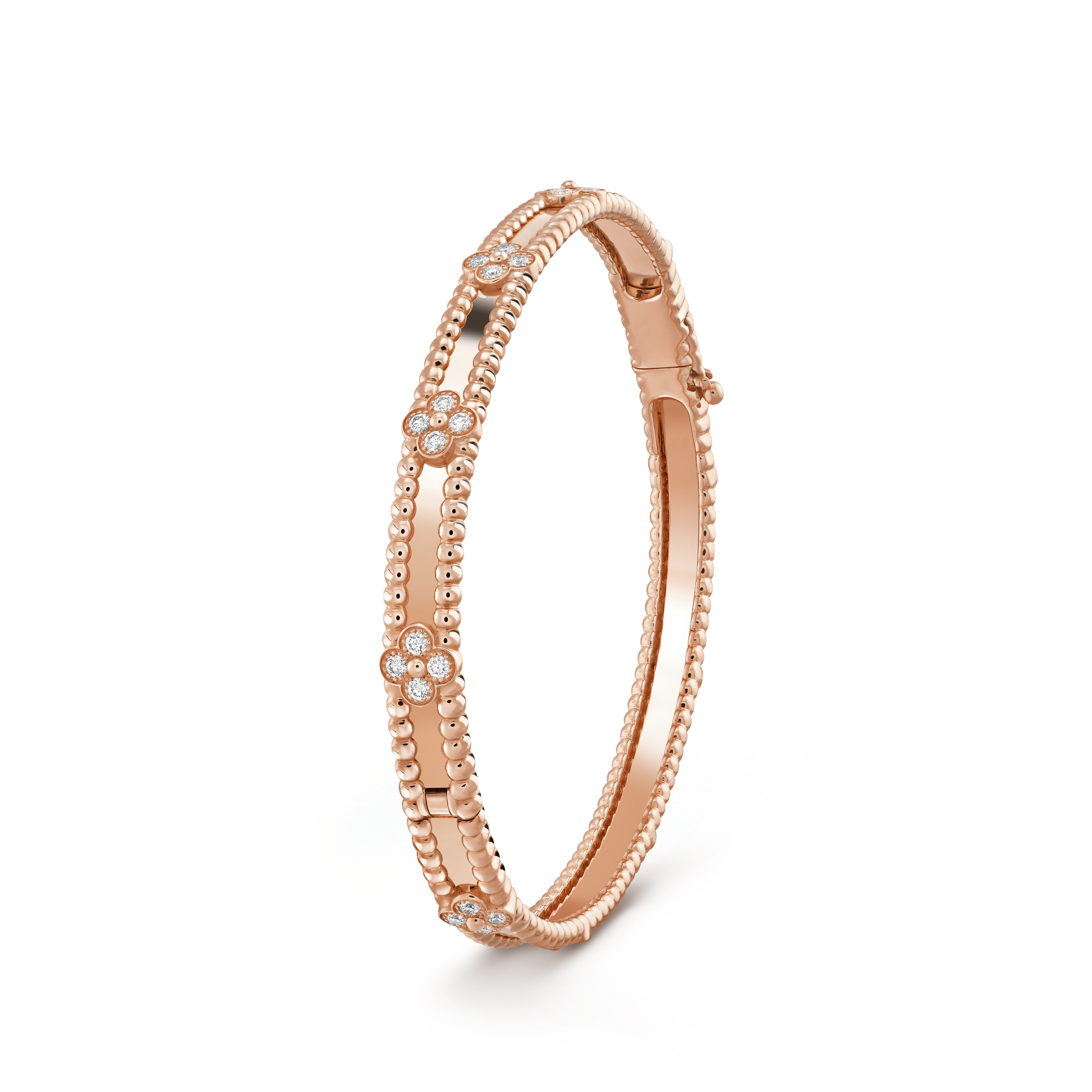 ¡®Timi¡¯CLOVER BRACELET 4MM DIAMONDS