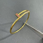 [Timi]JUSTE BRACELET 2.5MM DIAMONDS NEW