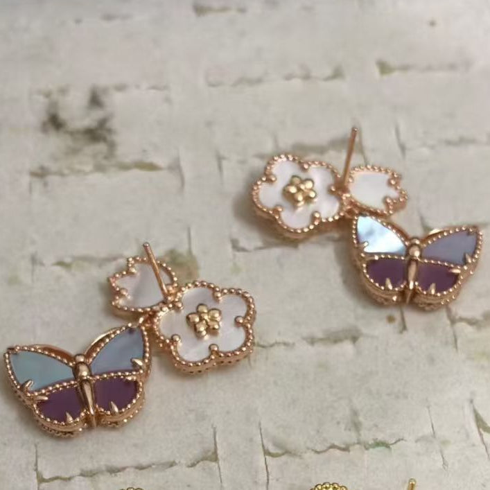 [Timi] 26 NEW CLOVER LUCKY LIGHT PURPLE SET