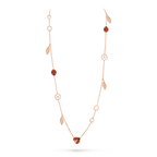 ¡®Timi¡¯LUCKY SPRING 15 MOTIFS ROSE GOLD NECKLACE