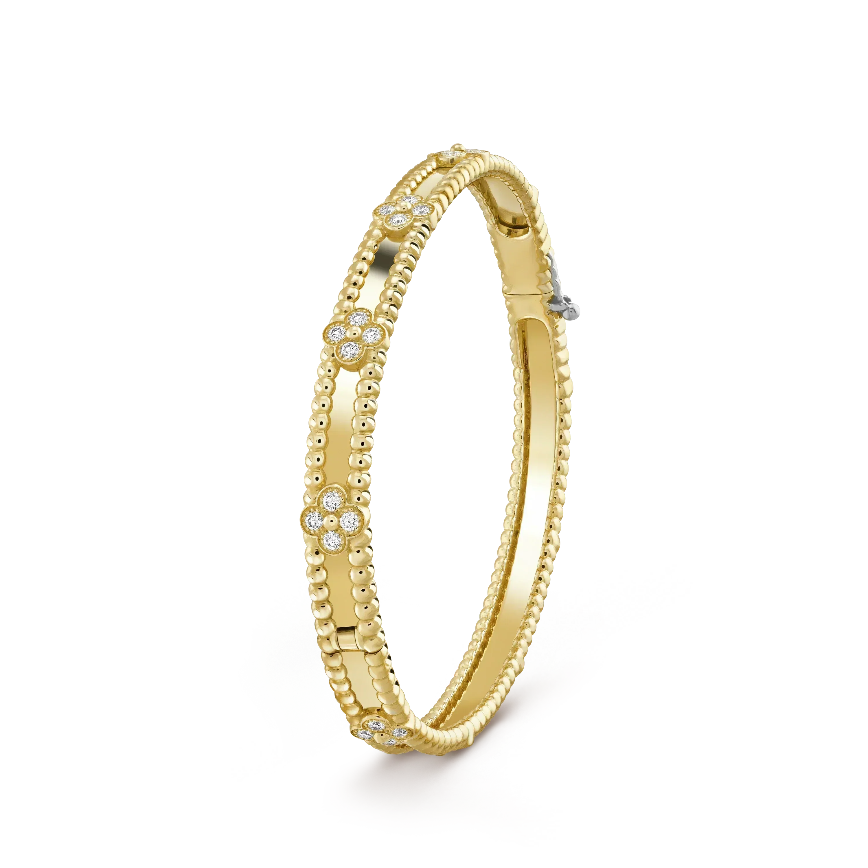 ¡®Timi¡¯CLOVER BRACELET 4MM DIAMONDS