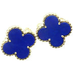 TimiCLOVER MINI 9.5MM TURQUOISE EARRINGS