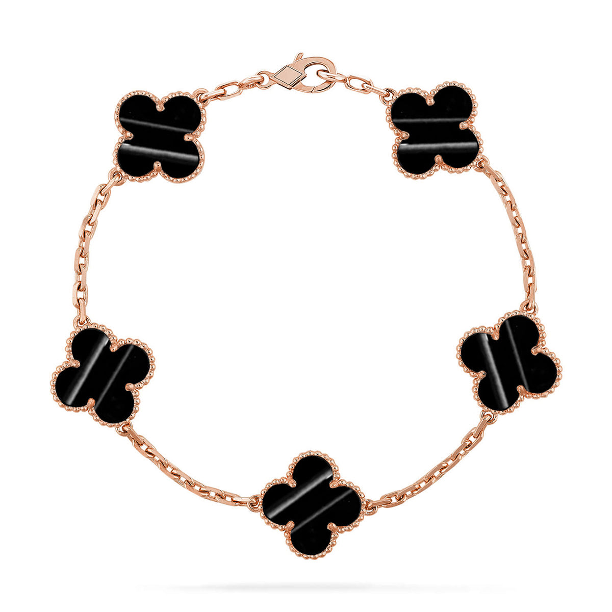 [Timi]New  CLOVER 5 MOTIF PULSAR STONE BRACELET COLLECTION