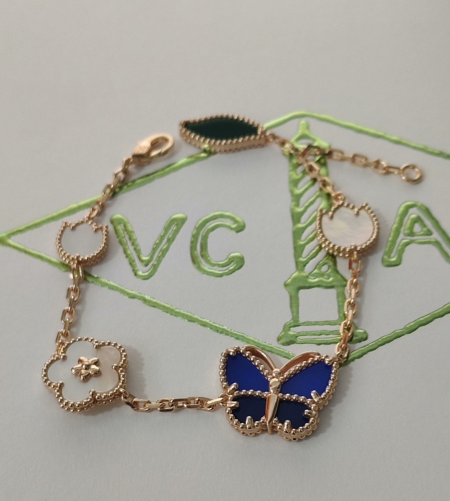 [Timi] 2026 NEW SPRING LUCKY 5 MOTIF BRACELET