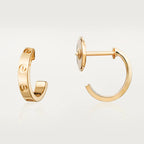 TimiLOVE EARRINGS 2.65MM PINK GOLD