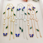 [Timi ] 26 NEW CLOVER 15 MOTIFS LUCKY NECKLACE