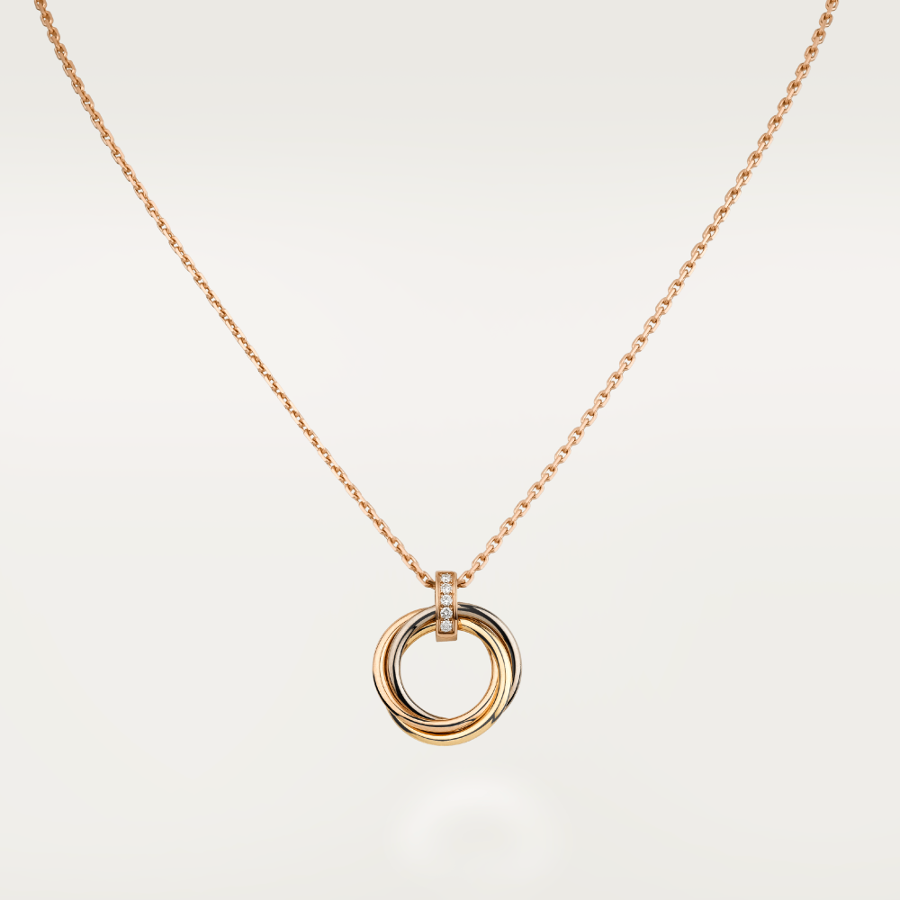 TimiTRINITY NECKLACE GOLD  DIAMONDS