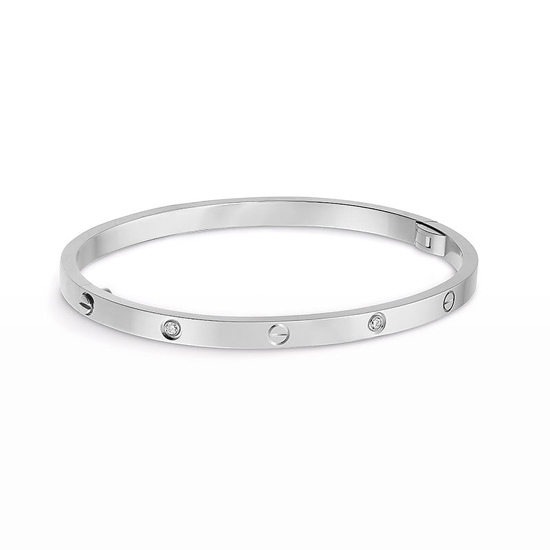 TimiLOVE BRACELET 3.65MM 6 DIAMONDS