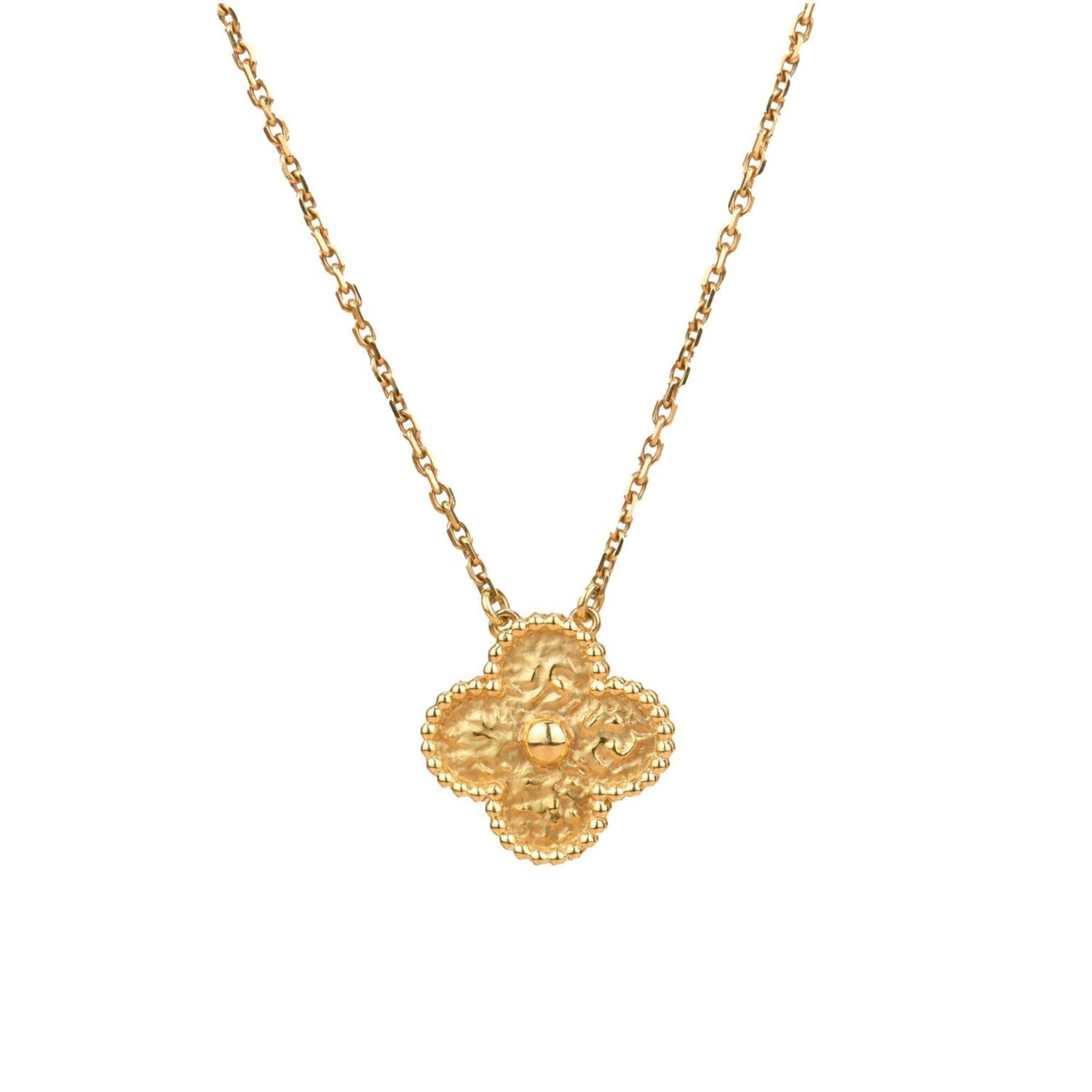 TimiCLOVER 15MM  BRONZING NECKLACE