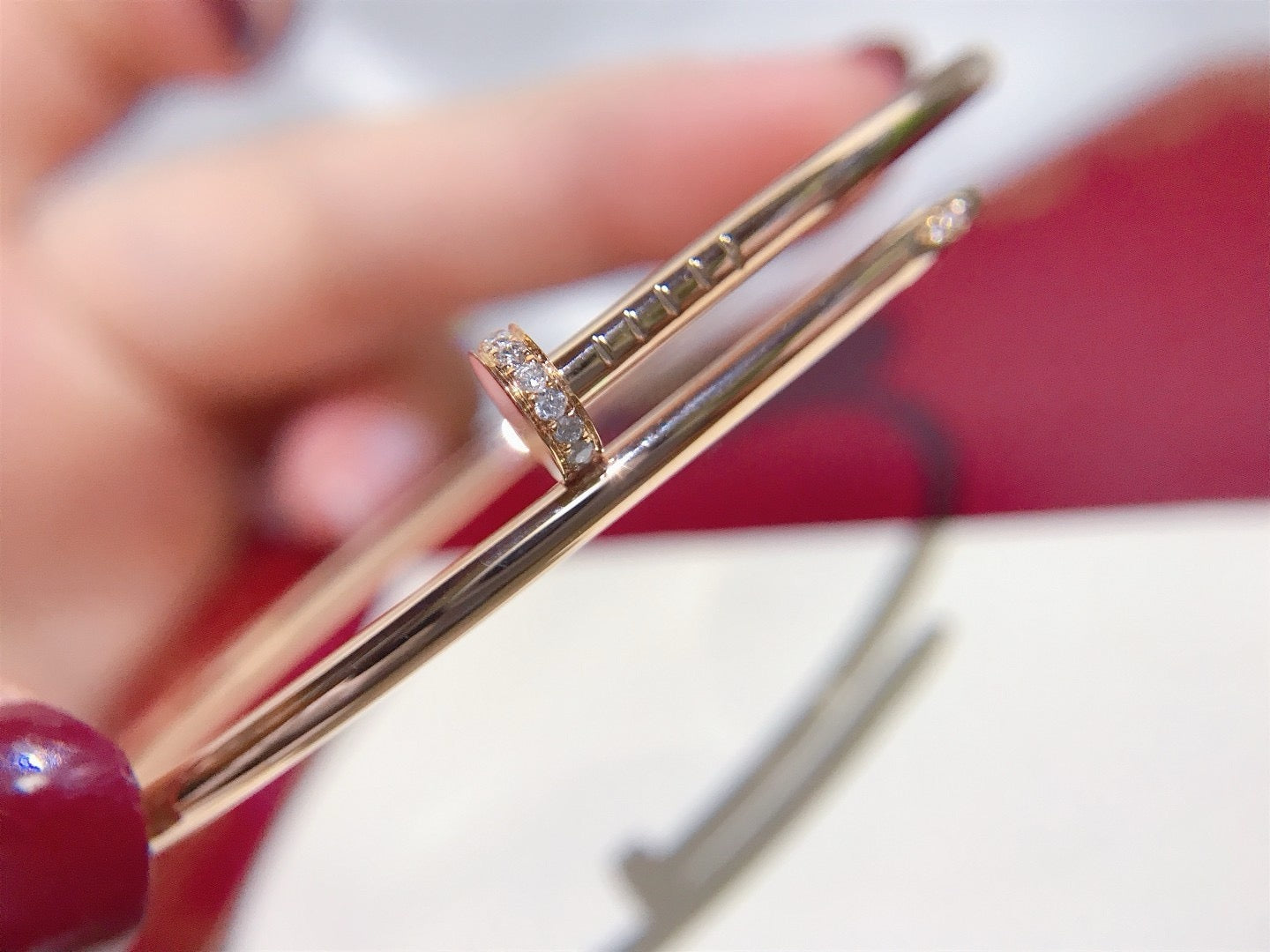 TimiJUSTE BRACELET 2.5MM DIAMONDS