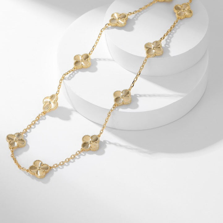 TimiCLOVER 10 MOTIFS LASER NECKLACE