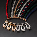 TimiFORCE LARGE HORSESHOE NO DIAMOND BRACELET GOLD
