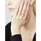 TimiCLOVER 15MM DIAMOND SINGLE FLOWER NECKLACE
