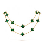TimiCLOVER 20 MOTIFS MALACHITE GOLD