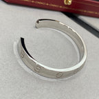 TimiLOVE BRACELET 6.1MM 1 DIAMOND OPEN CUFF