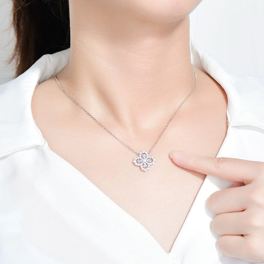 TimiLOOP NECKLACE FULL MOTIF DIAMOND 16MM MULTIPLE COLORS