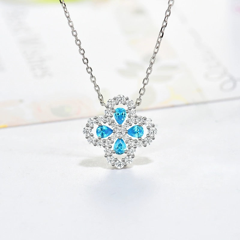 TimiLOOP NECKLACE FULL MOTIF DIAMOND 16MM MULTIPLE COLORS