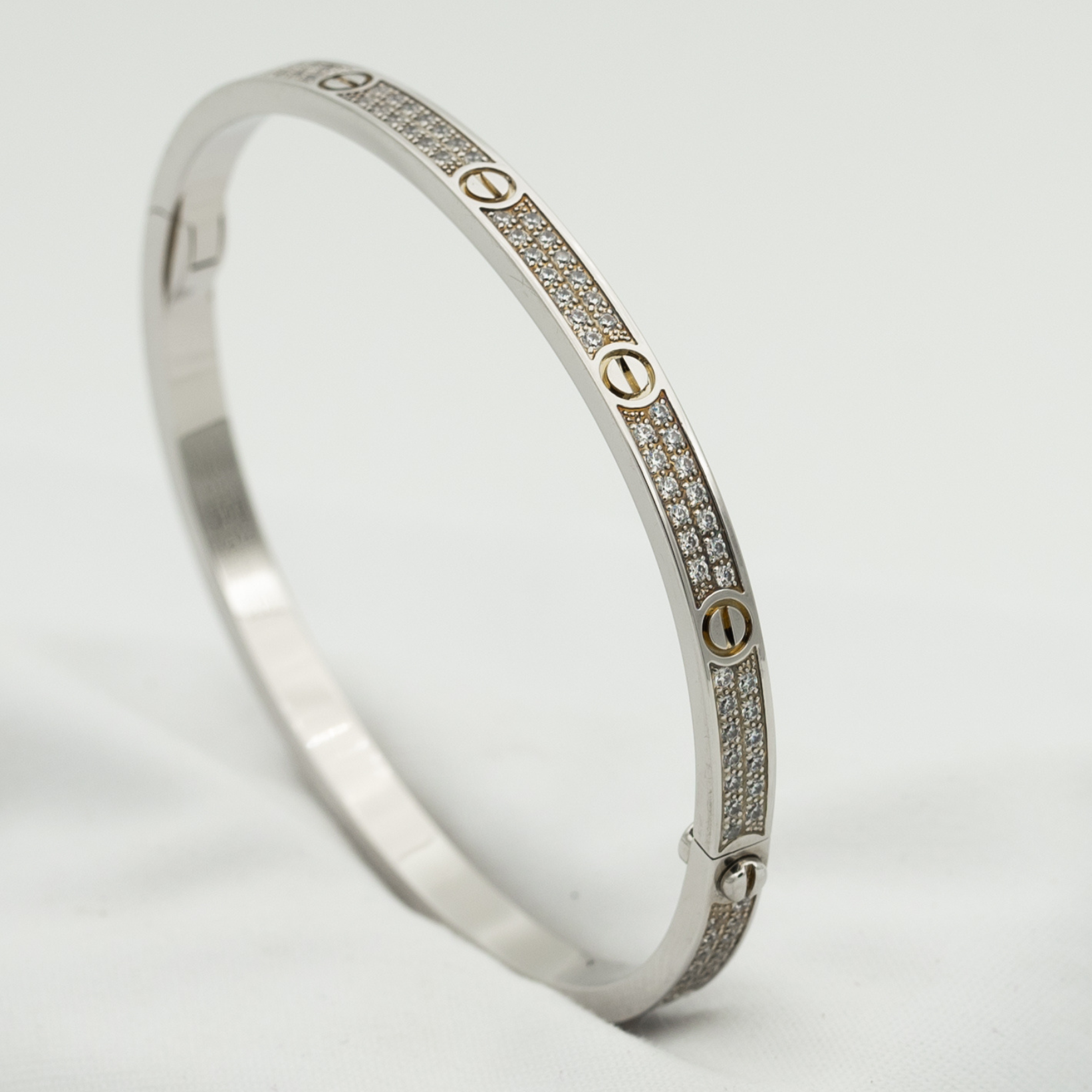 TimiLOVE BRACELET 3.65MM DIAMOND-PAVED