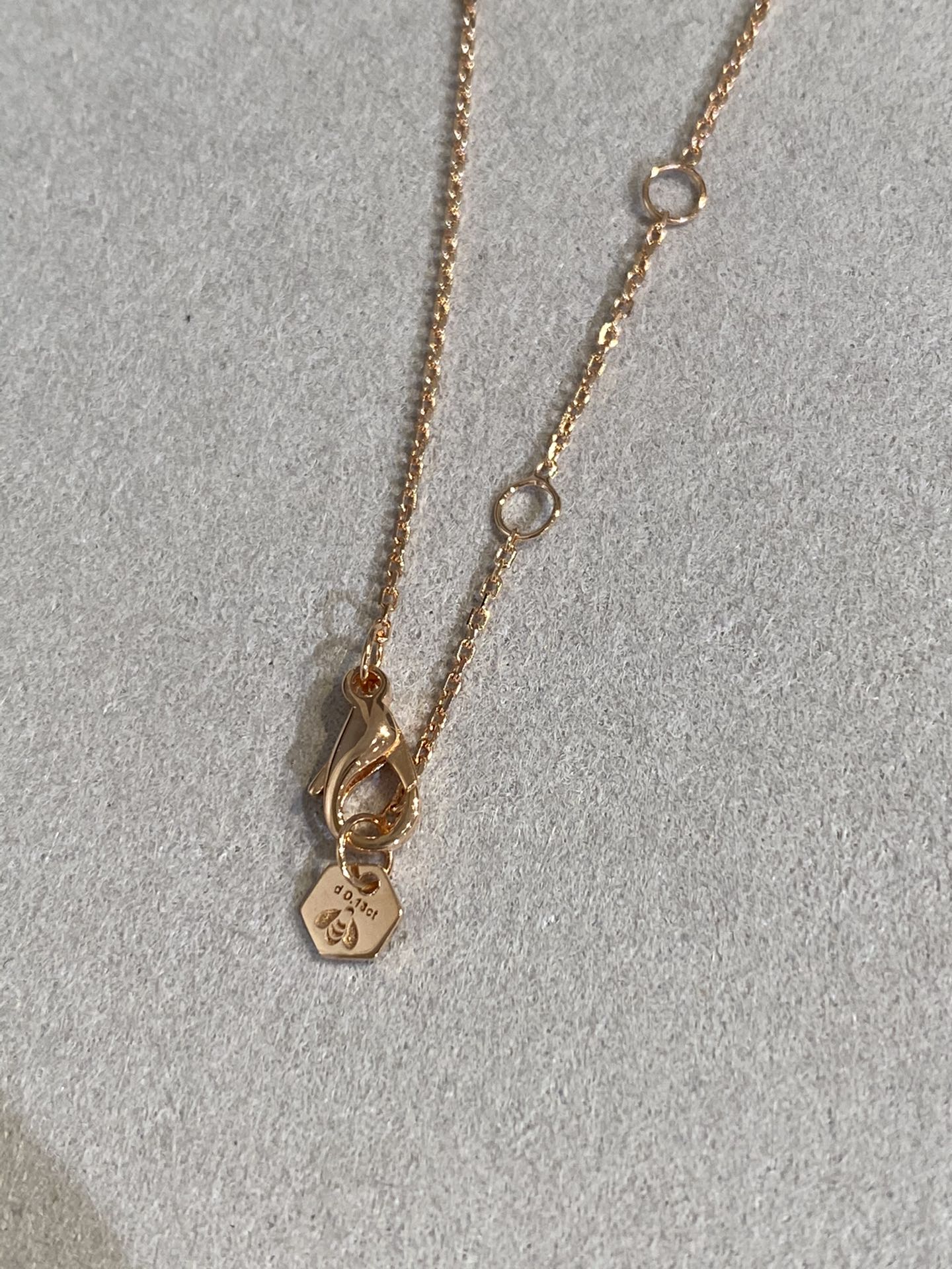 TimiBEE LOVE DIAMOND NECKLACE