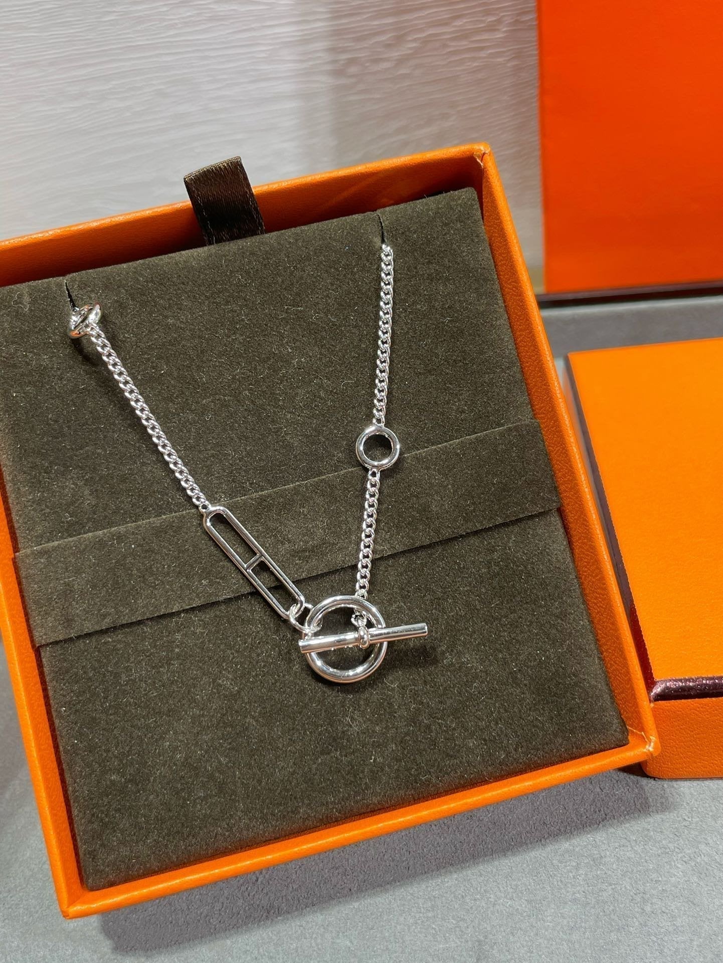 TimiHM STERLING CHAINE D'ANCRE HEART