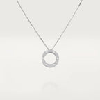 TimiLOVE NECKLACE ADJUSTABLE SILVER