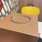TimiBEE LOVE SILVER DIAMOND BRACELET