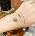 TimiJEUX DE BRACELET MOP PINK GOLD DIAMONDS