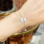 TimiJEUX DE BRACELET MOP PINK GOLD DIAMONDS