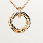 TimiTRINITY NECKLACE GOLD  DIAMONDS