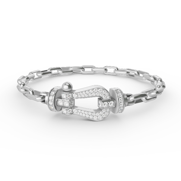 TimiFORCE LARGE HORSESHOE CLASP  METAL BRACELET