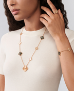 [Timi] 25 NEW CLOVER 15 MOTIFS GRAY MOTHER-OF-PEARL