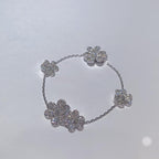 ¡®Timi¡¯FRIVOLE SILVER 5 FLOWERS BRACELET